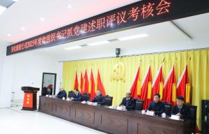 安化集团公司召开党组织书记抓党建述职评议考核会议