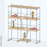 What are common types of scaffold couplers?